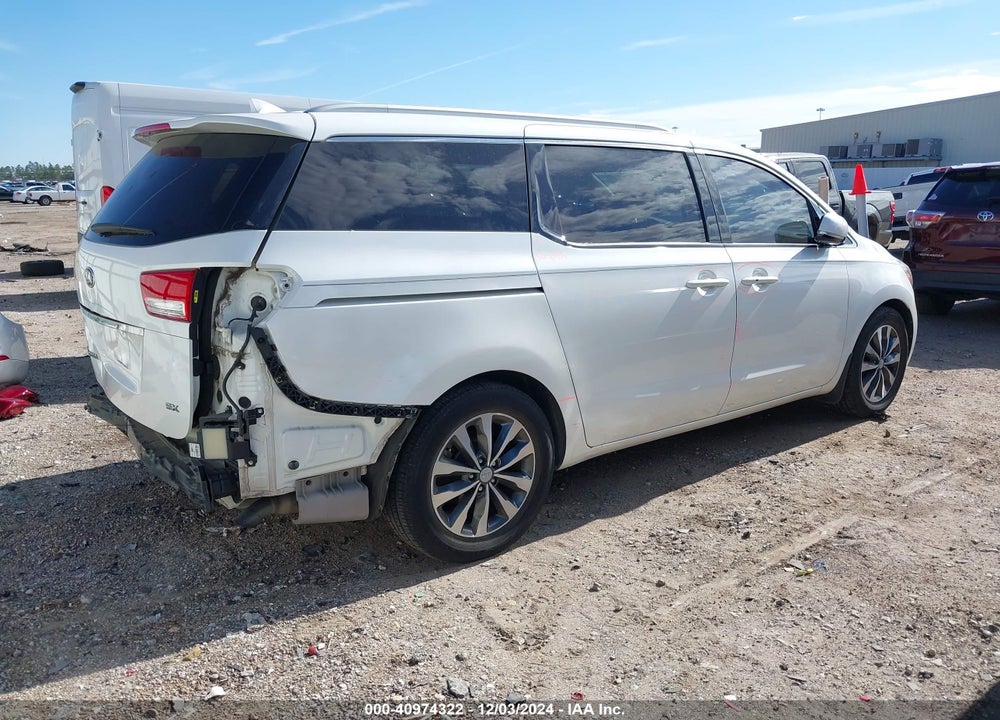 2016 KIA SEDONA SX VIN: KNDMC5C14G6116478