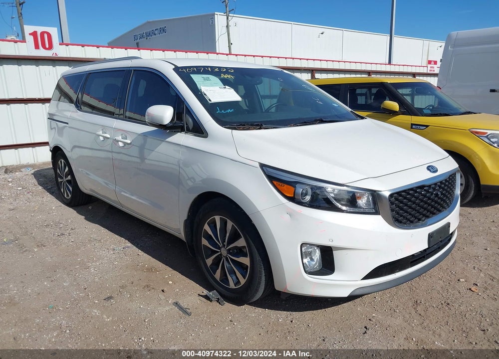 2016 KIA SEDONA SX VIN: KNDMC5C14G6116478