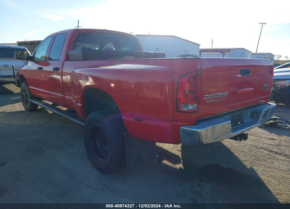 2006 DODGE RAM 3500 SLT/SPORT VIN: 3D7MX48CX6G175661