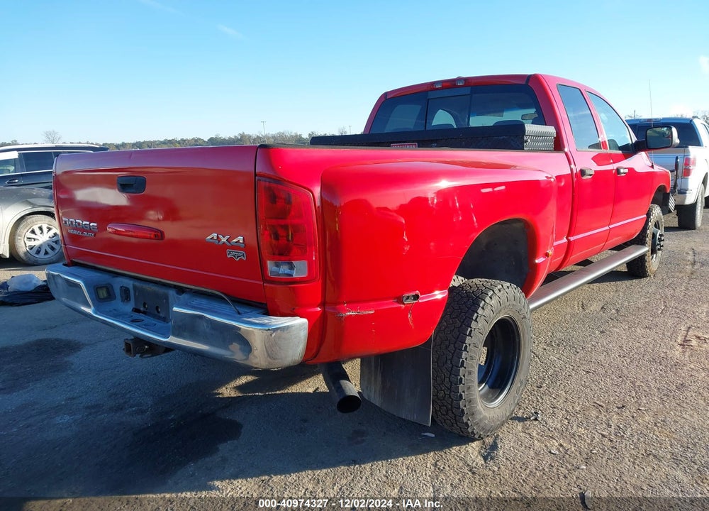 2006 DODGE RAM 3500 SLT/SPORT VIN: 3D7MX48CX6G175661