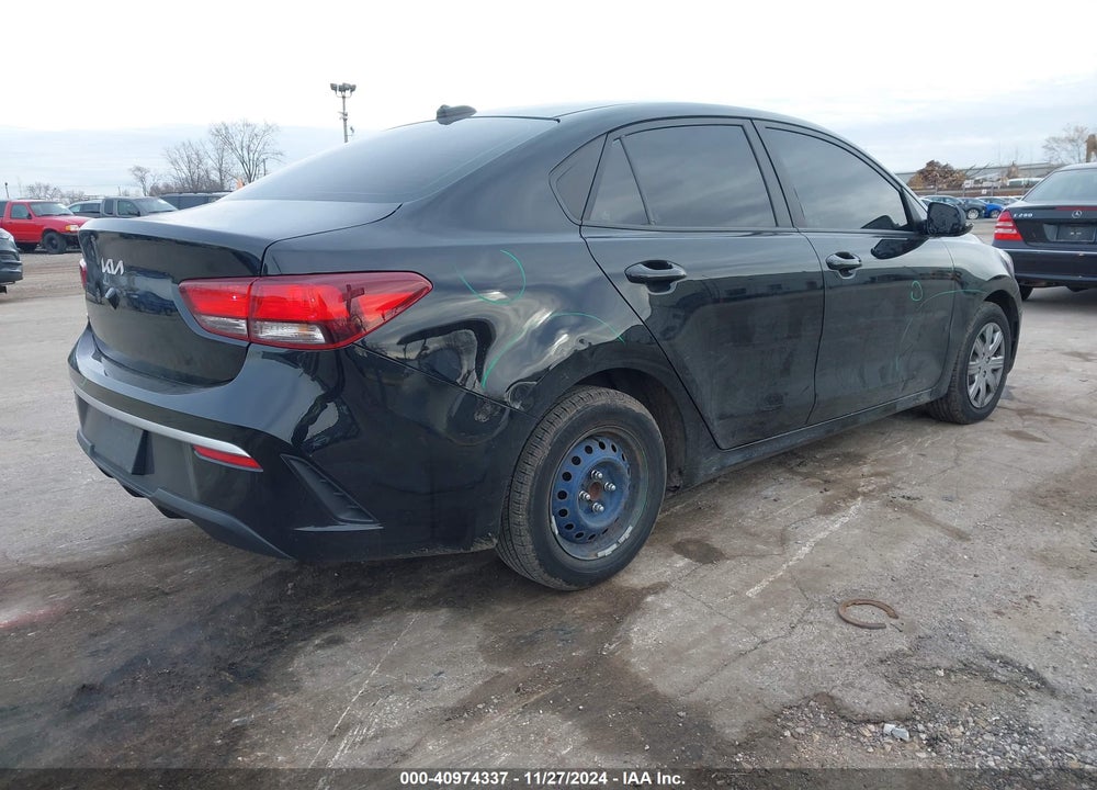 2022 KIA RIO S VIN: 3KPA24AD5NE477965