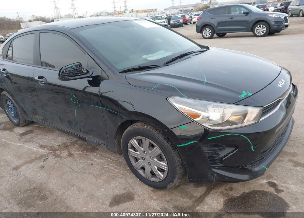 2022 KIA RIO S VIN: 3KPA24AD5NE477965