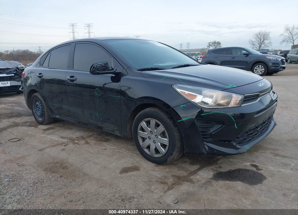 2022 KIA RIO S VIN: 3KPA24AD5NE477965