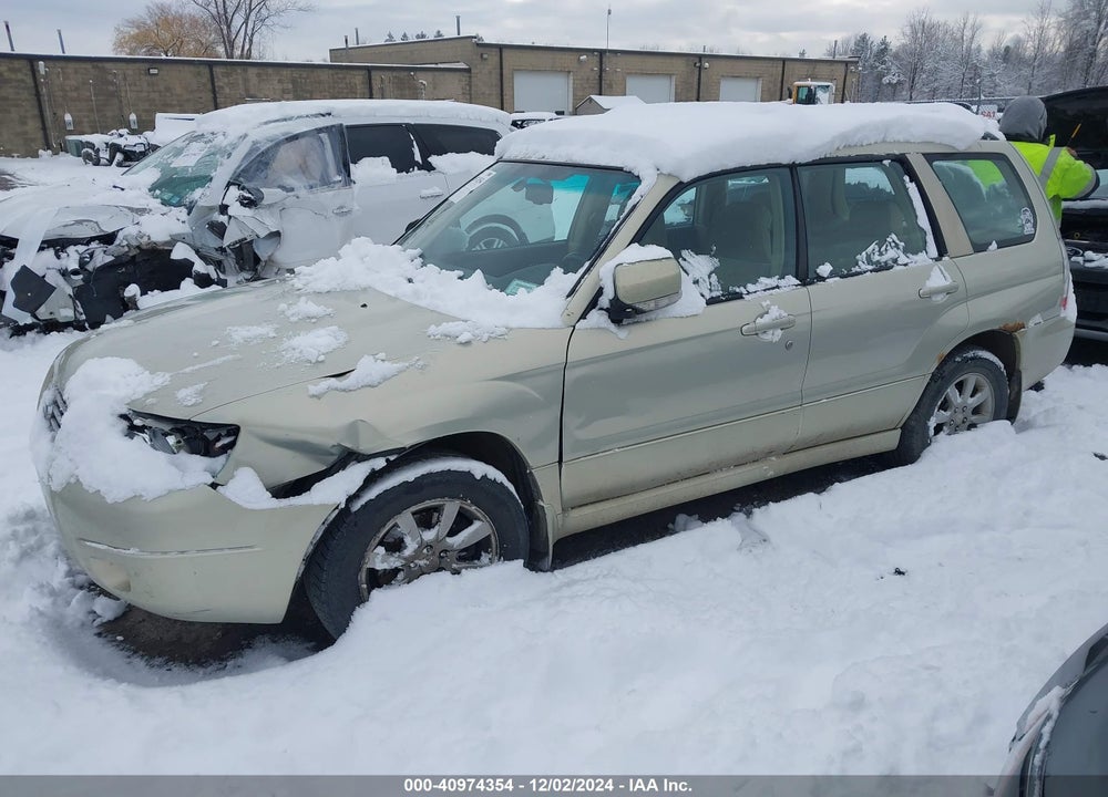 2006 SUBARU FORESTER 2.5X VIN: JF1SG65626H759480