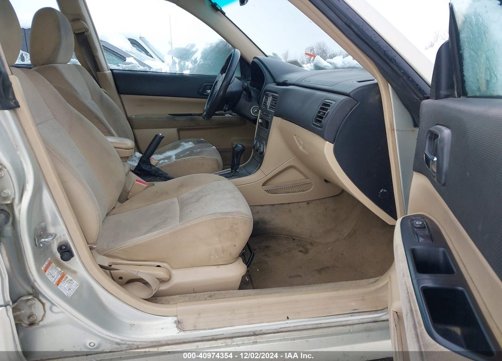 2006 SUBARU FORESTER 2.5X VIN: JF1SG65626H759480