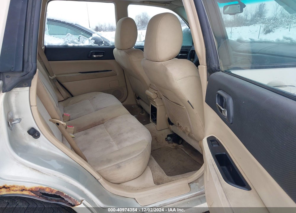 2006 SUBARU FORESTER 2.5X VIN: JF1SG65626H759480