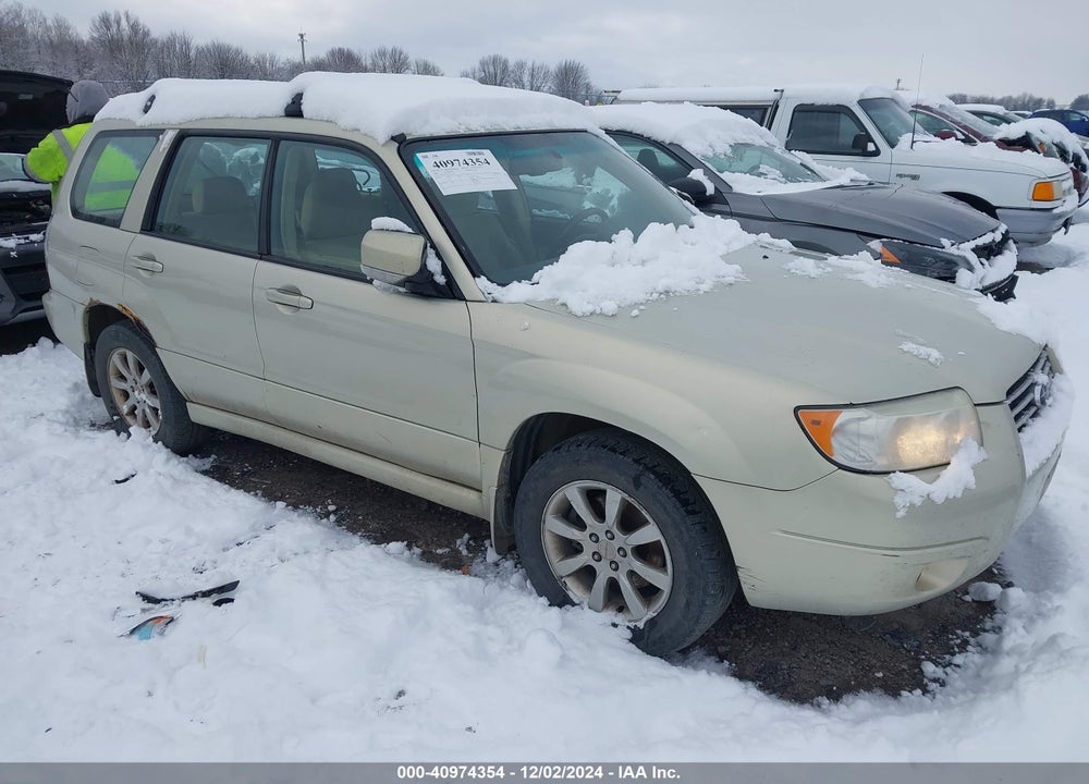 2006 SUBARU FORESTER 2.5X VIN: JF1SG65626H759480