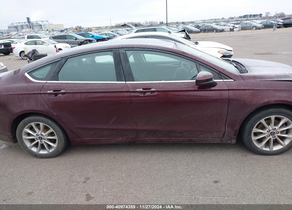 2017 FORD FUSION SE VIN: 3FA6P0HD7HR156468