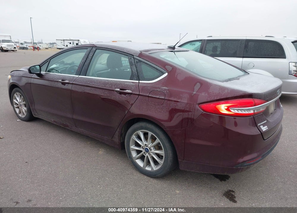 2017 FORD FUSION SE VIN: 3FA6P0HD7HR156468