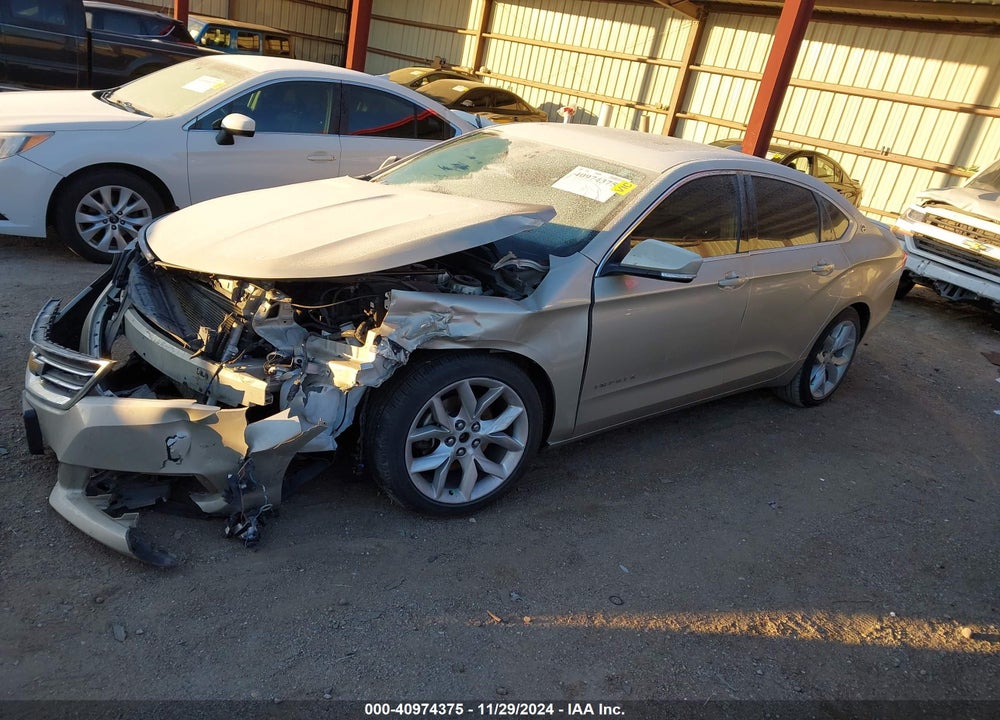 2015 CHEVROLET IMPALA 2LT VIN: 2G1125S37F9193127