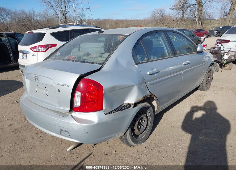 2010 HYUNDAI ACCENT GLS VIN: KMHCN4AC6AU447839