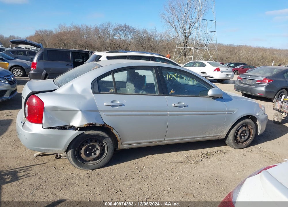 2010 HYUNDAI ACCENT GLS VIN: KMHCN4AC6AU447839