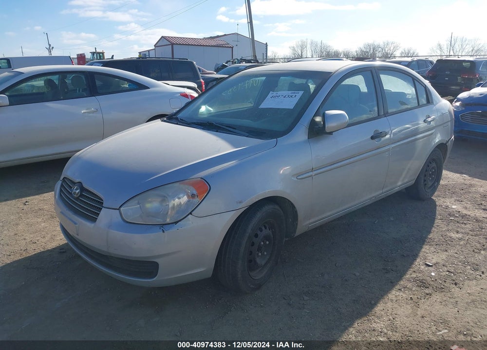 2010 HYUNDAI ACCENT GLS VIN: KMHCN4AC6AU447839