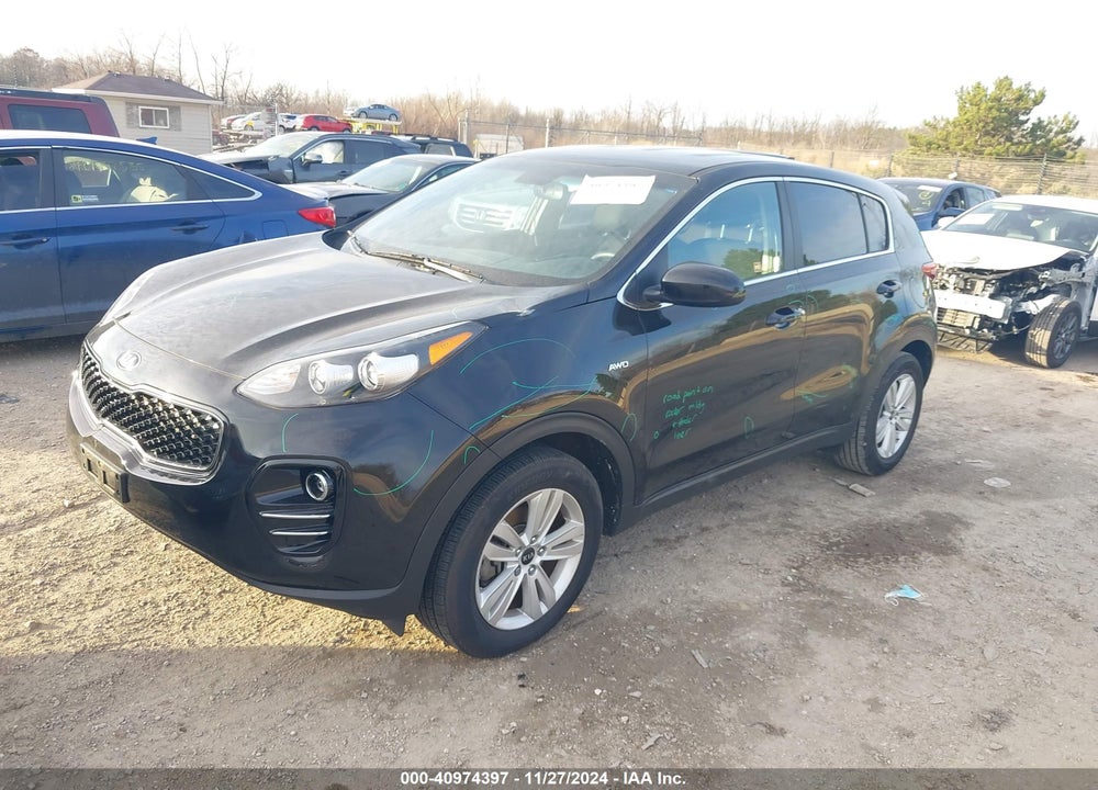 2017 KIA SPORTAGE LX VIN: KNDPMCAC1H7274047