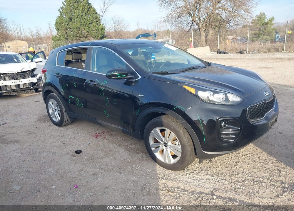 2017 KIA SPORTAGE LX VIN: KNDPMCAC1H7274047