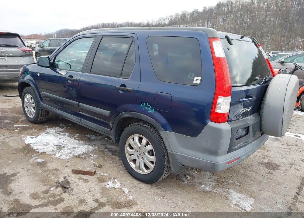 2005 HONDA CR-V EX VIN: SHSRD78875U302546