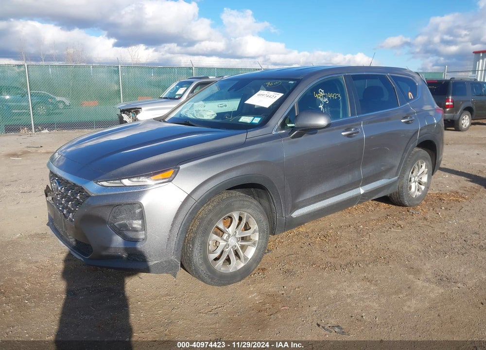 2019 HYUNDAI SANTA FE SE VIN: 5NMS2CADXKH116668