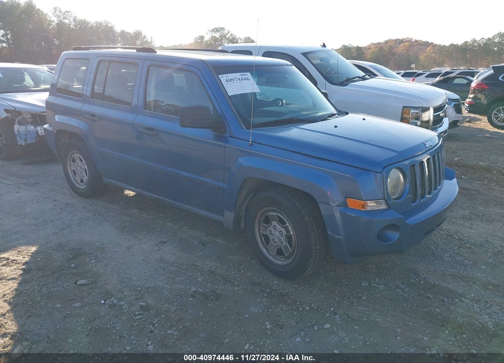 2007 JEEP PATRIOT SPORT VIN: 1J8FF28W17D307735