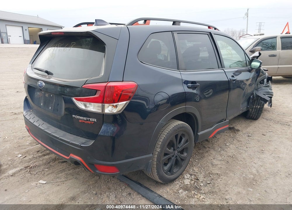2019 SUBARU FORESTER SPORT VIN: JF2SKAPC5KH448667