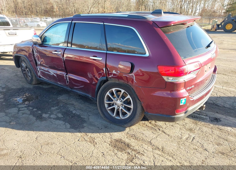 2016 JEEP GRAND CHEROKEE LIMITED VIN: 1C4RJFBG7GC333287