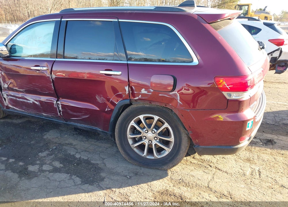 2016 JEEP GRAND CHEROKEE LIMITED VIN: 1C4RJFBG7GC333287