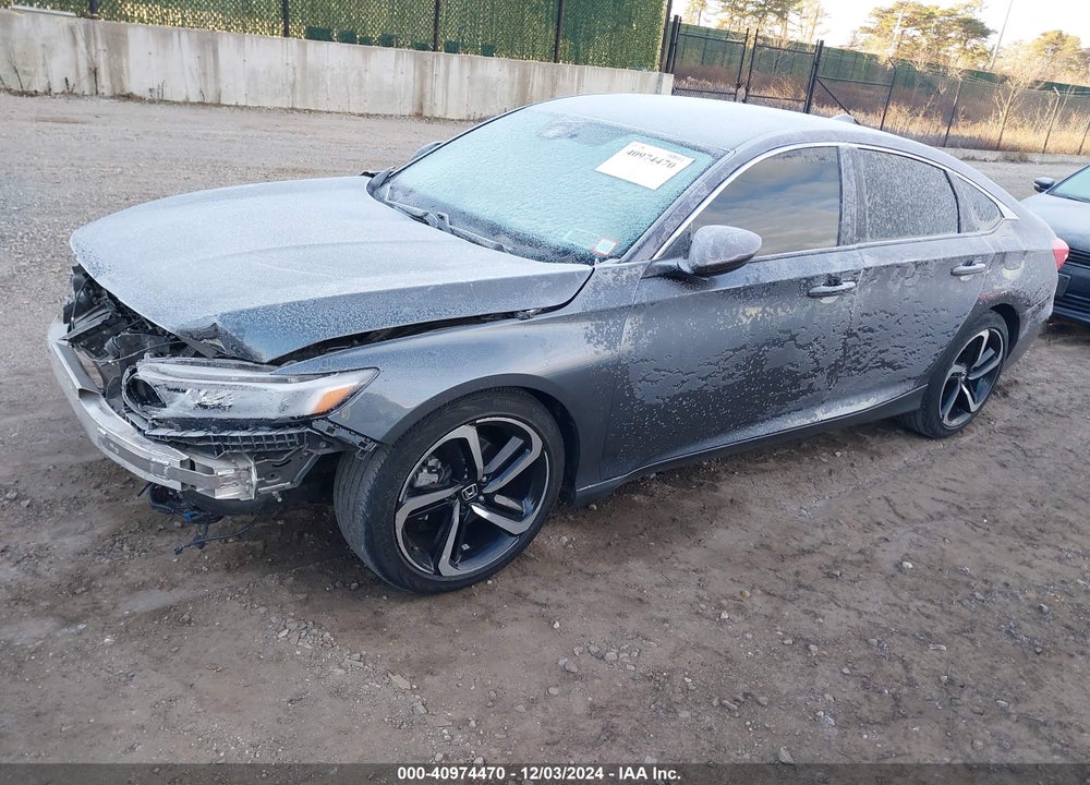 2020 HONDA ACCORD SPORT VIN: 1HGCV1F37LA121694