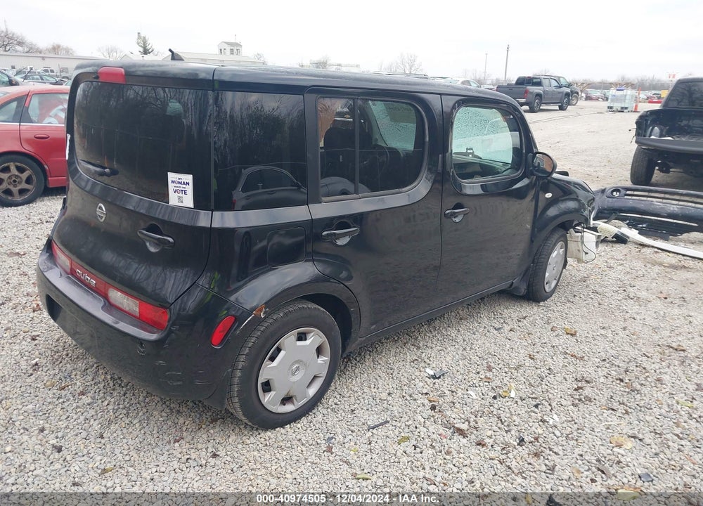 2010 NISSAN CUBE 1.8S VIN: JN8AZ2KR8AT168085