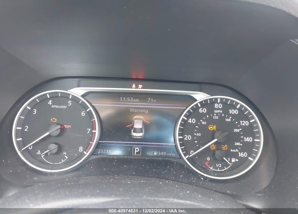 2024 NISSAN SENTRA SV XTRONIC CVT VIN: 3N1AB8CV3RY216242