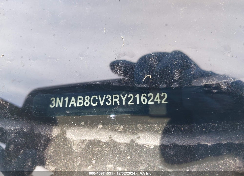 2024 NISSAN SENTRA SV XTRONIC CVT VIN: 3N1AB8CV3RY216242