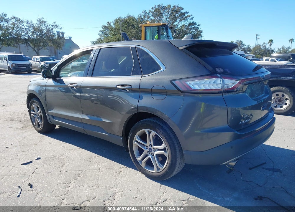 2018 FORD EDGE TITANIUM VIN: 2FMPK3K97JBB44825