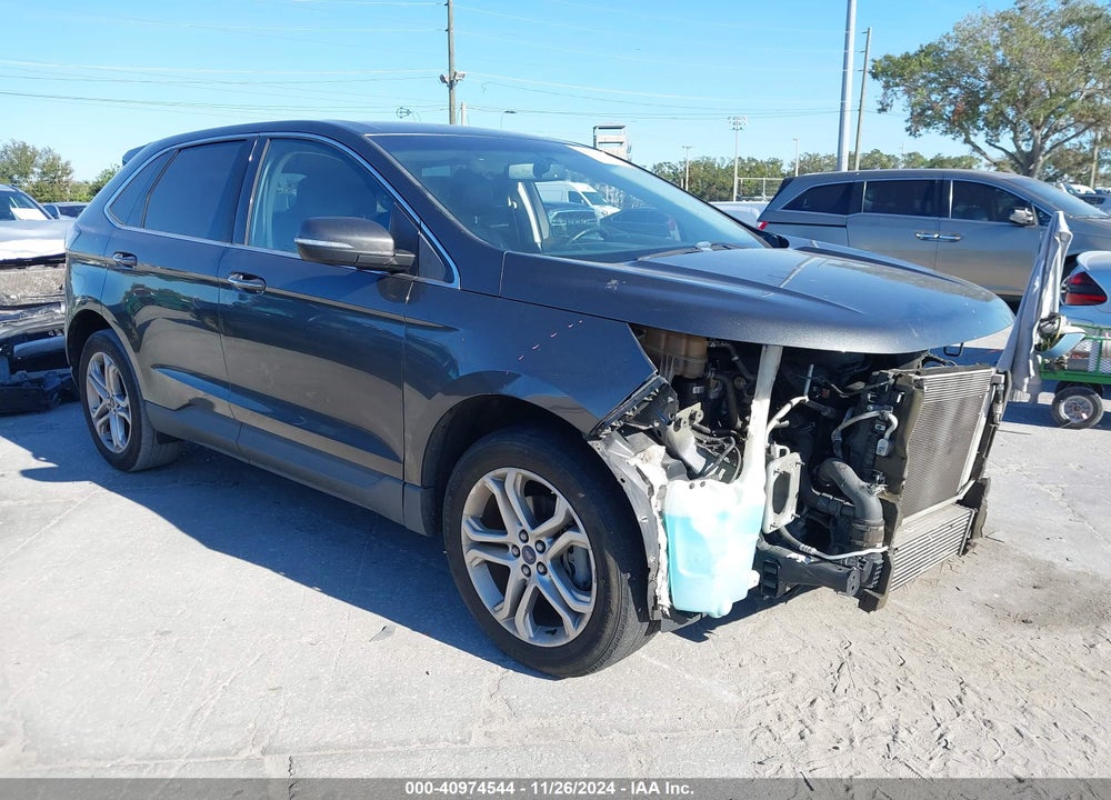2018 FORD EDGE TITANIUM VIN: 2FMPK3K97JBB44825