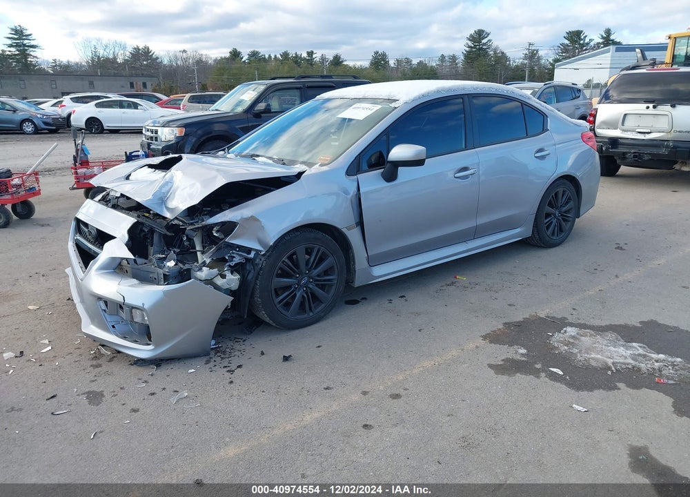 2016 SUBARU WRX VIN: JF1VA1B61G9815782