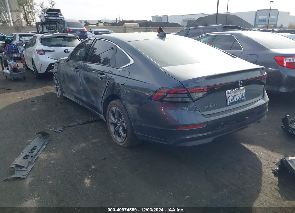 2023 HONDA ACCORD EX VIN: 1HGCY1F37PA041020