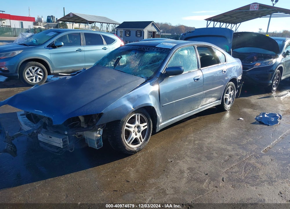2005 SUBARU LEGACY 2.5I VIN: 4S3BL616757224712