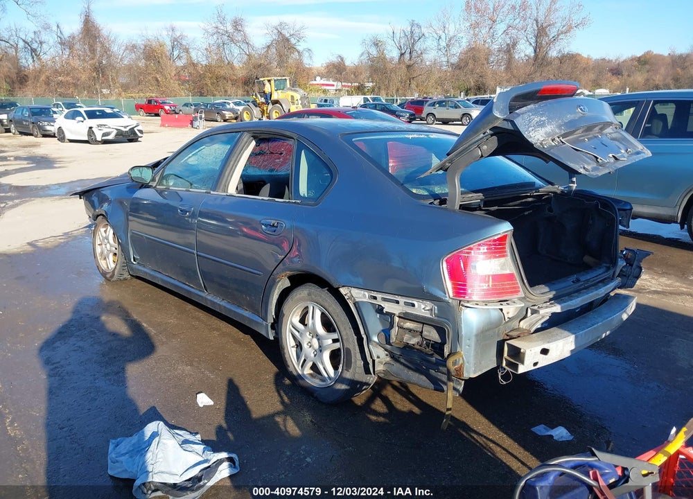 2005 SUBARU LEGACY 2.5I VIN: 4S3BL616757224712
