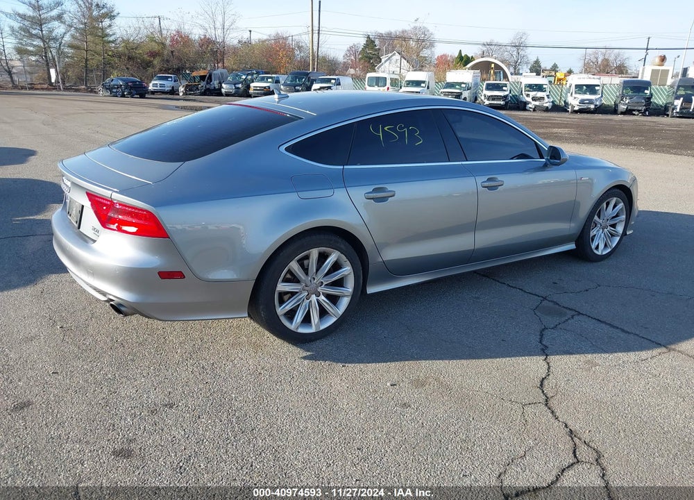 2012 AUDI A7 PREMIUM VIN: WAUSGAFC2CN027202
