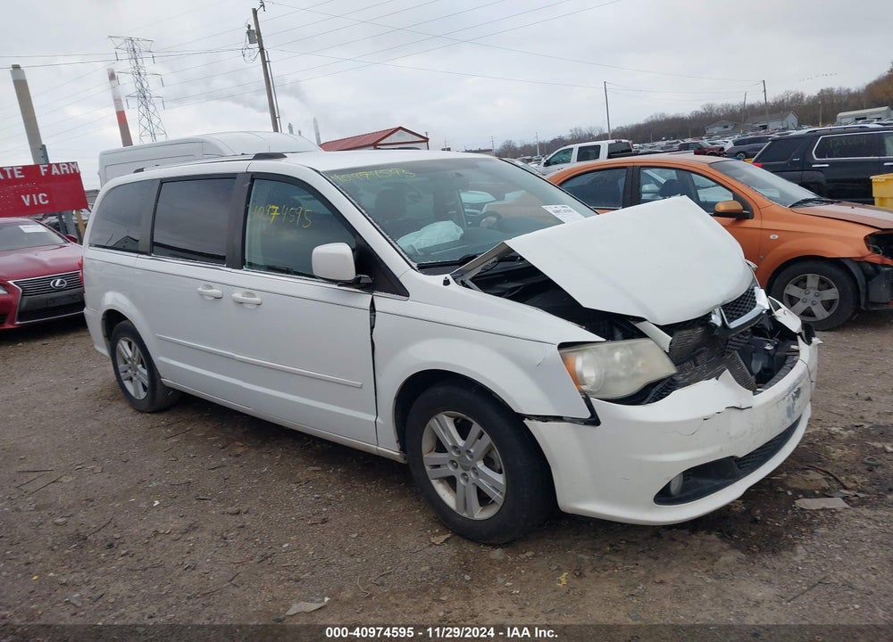 2012 DODGE GRAND CARAVAN CREW VIN: 2C4RDGDG0CR193451