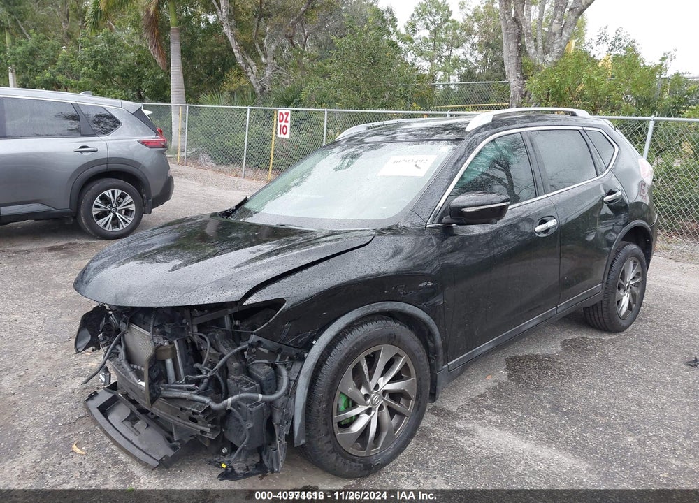 2015 NISSAN ROGUE SL VIN: 5N1AT2MT5FC914436