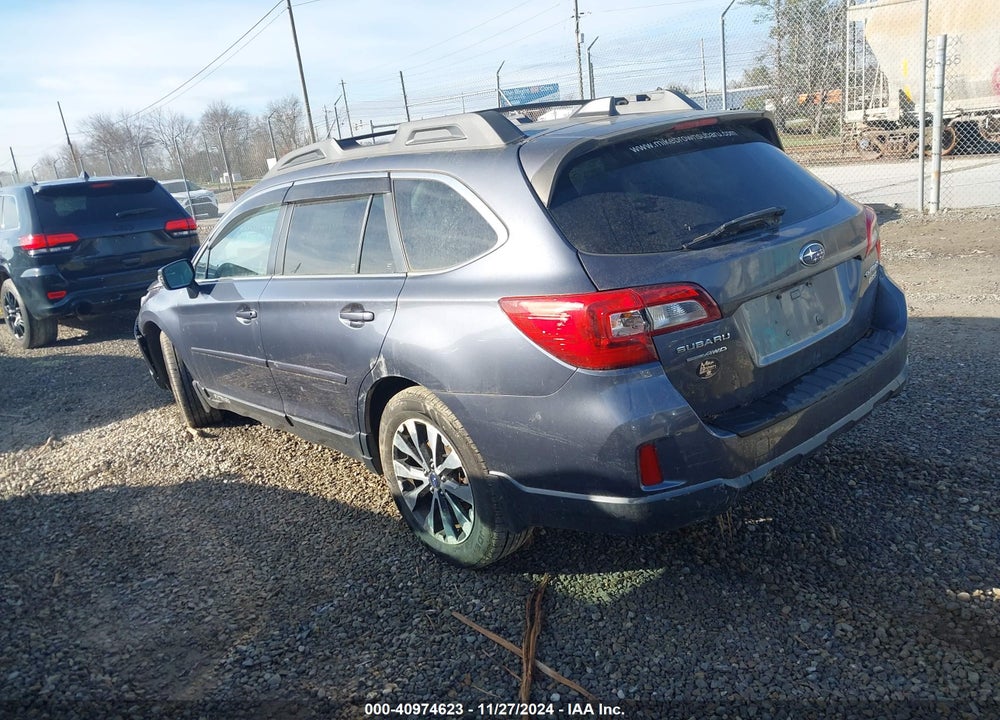 2016 SUBARU OUTBACK 2.5I LIMITED VIN: 4S4BSANC9G3354888