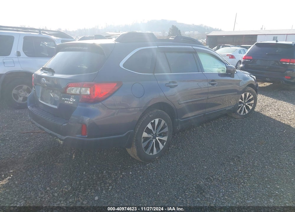 2016 SUBARU OUTBACK 2.5I LIMITED VIN: 4S4BSANC9G3354888