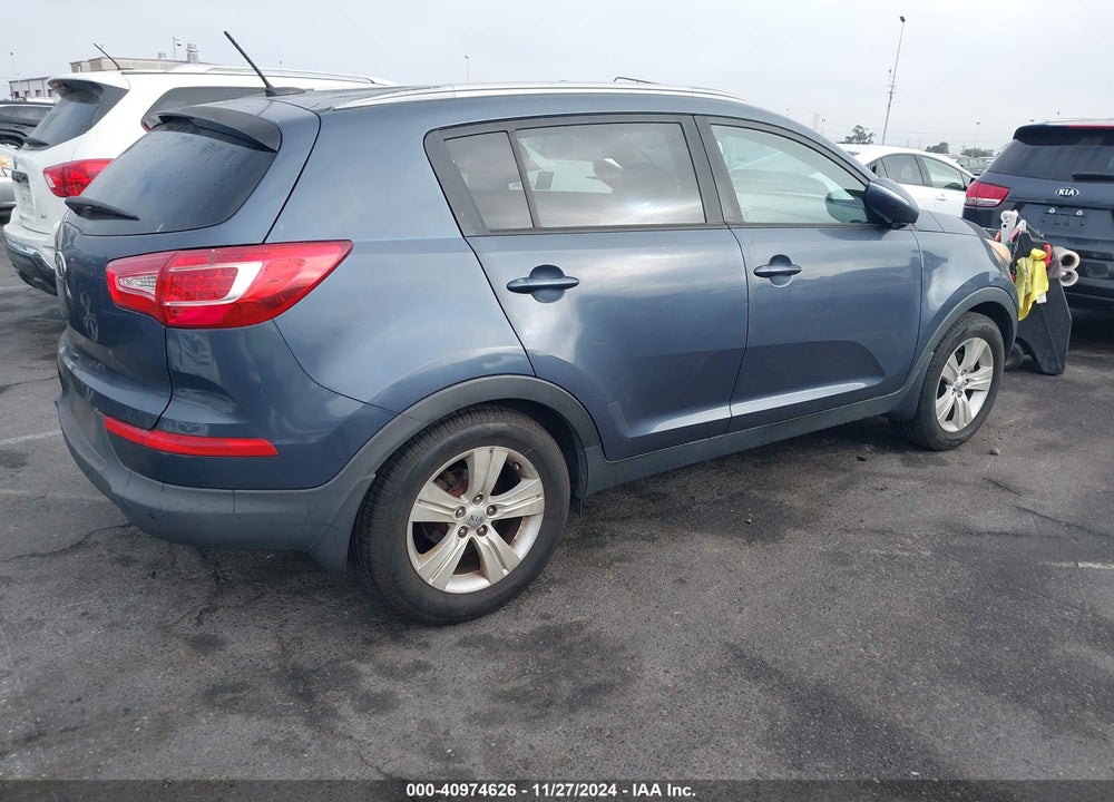 2012 KIA SPORTAGE LX VIN: KNDPB3A22C7306249