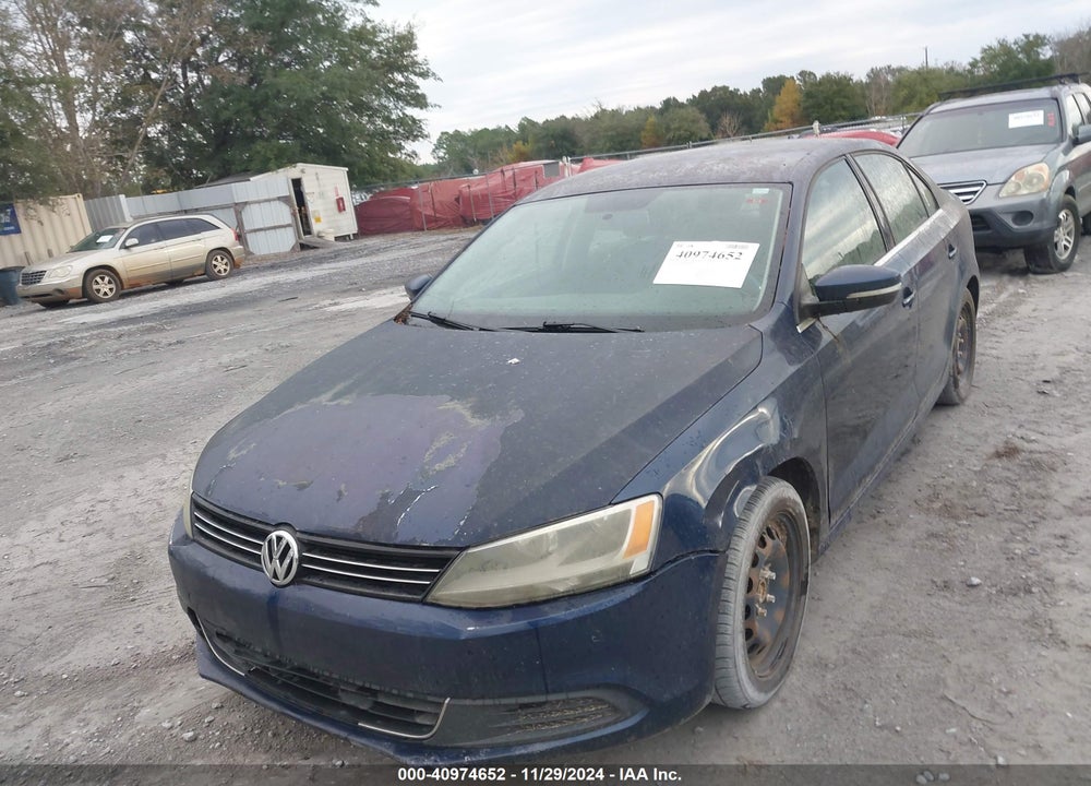 2013 VOLKSWAGEN JETTA 2.5L SE VIN: 3VWDP7AJXDM292625