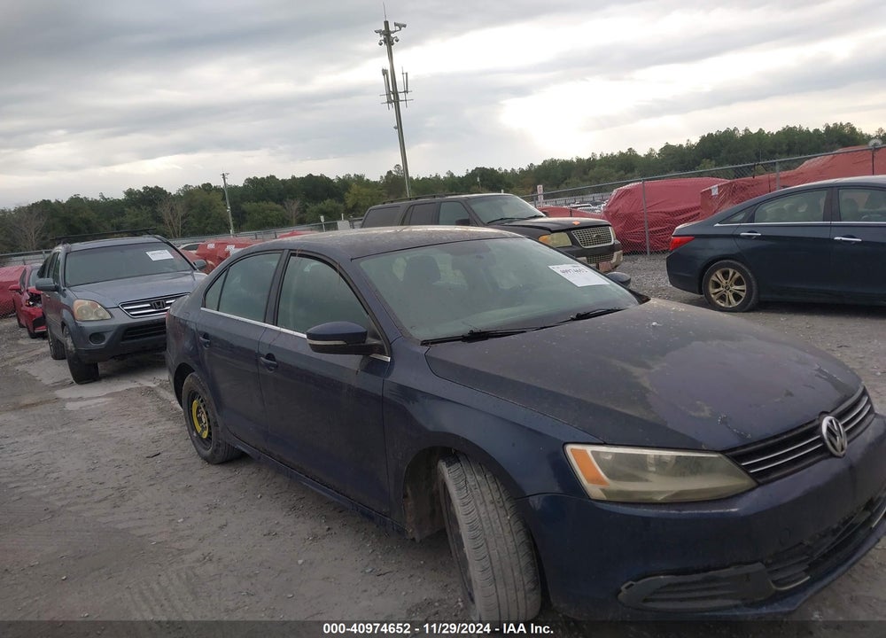 2013 VOLKSWAGEN JETTA 2.5L SE VIN: 3VWDP7AJXDM292625