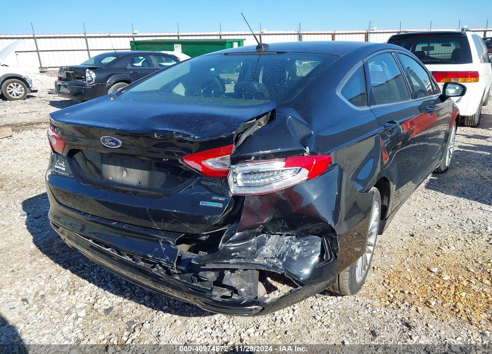 2014 FORD FUSION SE VIN: 3FA6P0H90ER340464