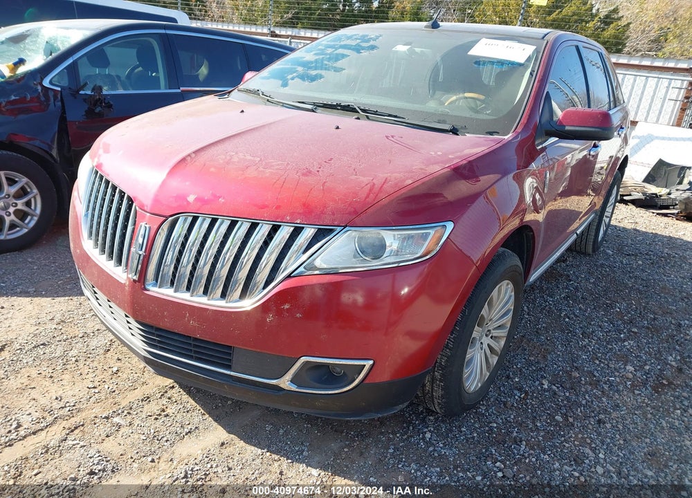 2013 LINCOLN MKX VIN: 2LMDJ6JK2DBL11564