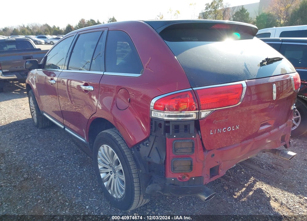 2013 LINCOLN MKX VIN: 2LMDJ6JK2DBL11564