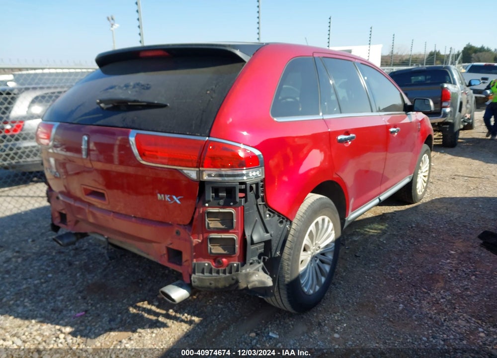 2013 LINCOLN MKX VIN: 2LMDJ6JK2DBL11564