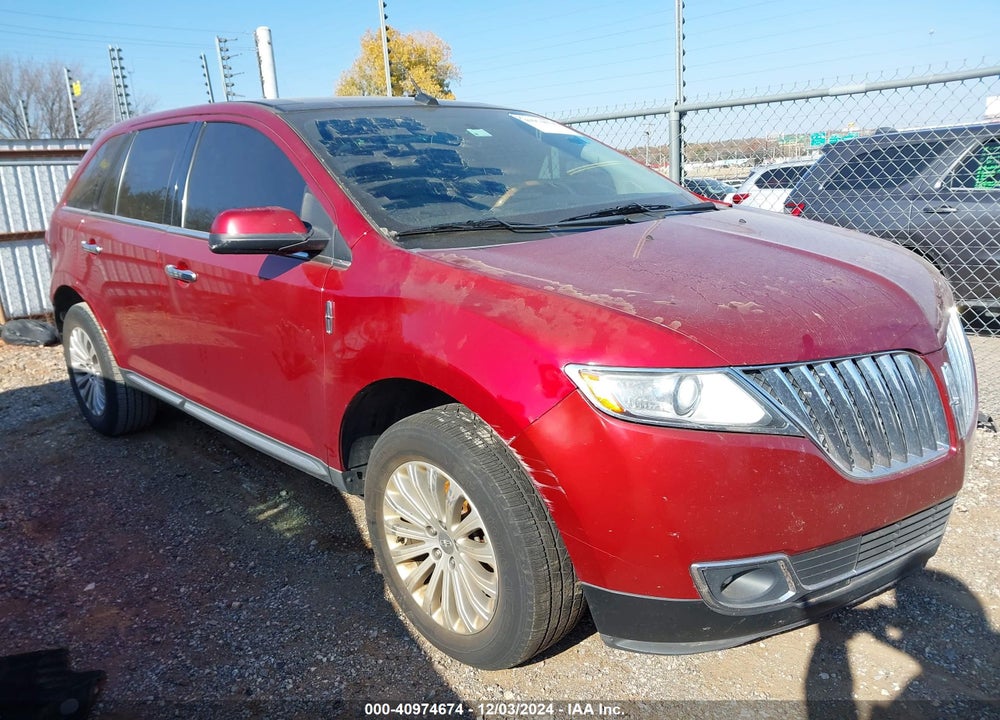 2013 LINCOLN MKX VIN: 2LMDJ6JK2DBL11564