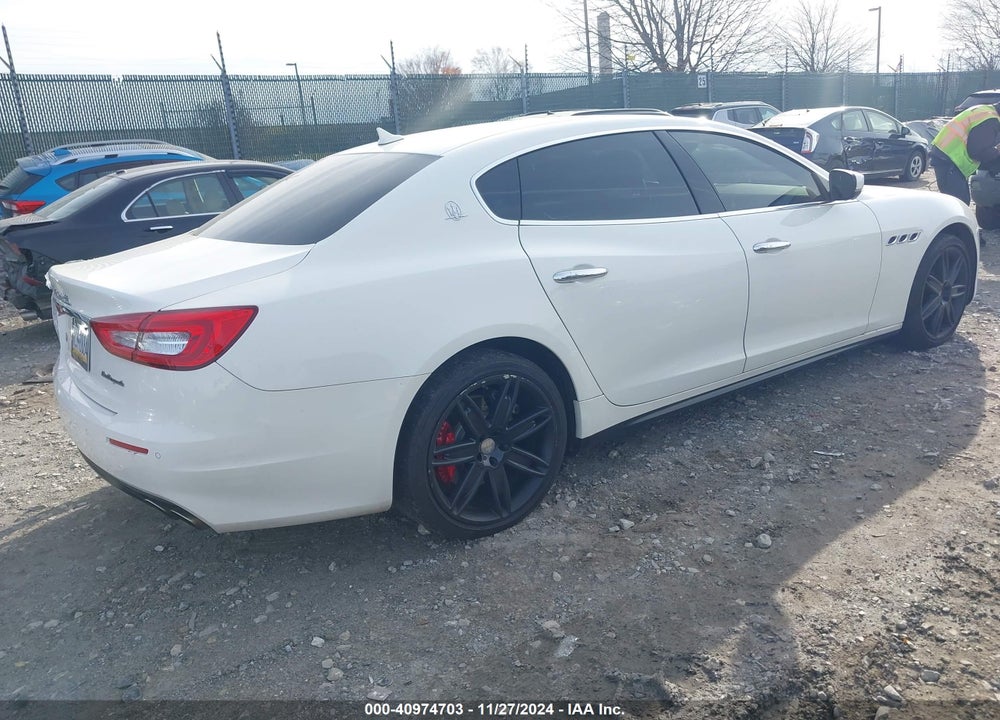 2017 MASERATI QUATTROPORTE S Q4 VIN: ZAM56RRA6H1252499