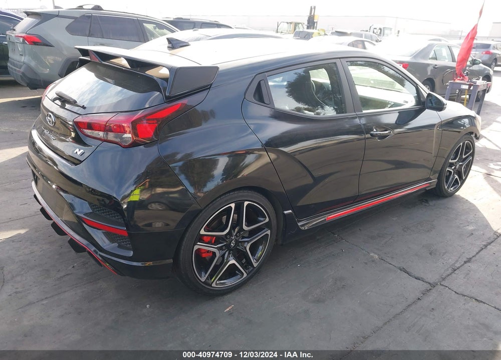 2022 HYUNDAI VELOSTER N VIN: KMHT36AH4NU011848